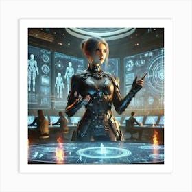 Kaida Strategic Mind Art Print