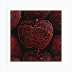 Red Apples 1 Art Print