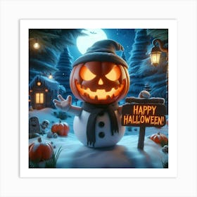 Happy Halloween Art Print