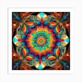 Mandala 8 Art Print