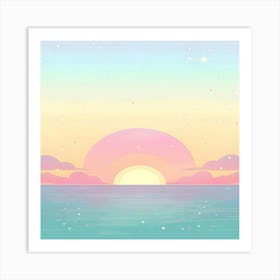 Sunset 10 Art Print