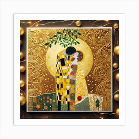 Kiss By Gustav Klimt 4 Art Print