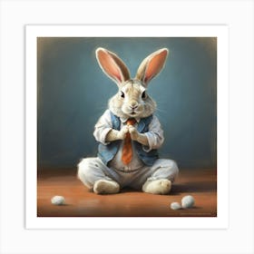 Easter Bunny 16 Art Print