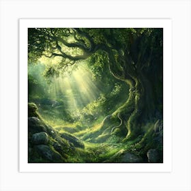 Fairy Forest Art Print