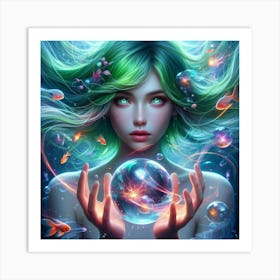 Mermaid 36 Art Print