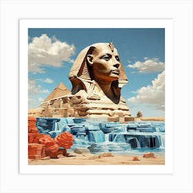 Egyptian Sphinx Art Print