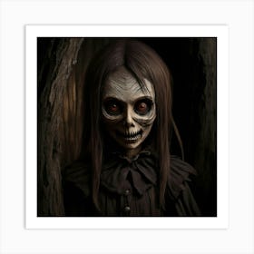 The Malevolent Wooden Puppet Art Print