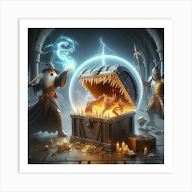 Dungeons And Dragons 4 Art Print