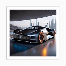 Mercedes-Benz Concept Car Art Print