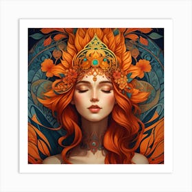 Ethereal Beauty Art Print