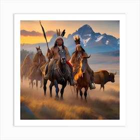 Native Americans 5 Art Print