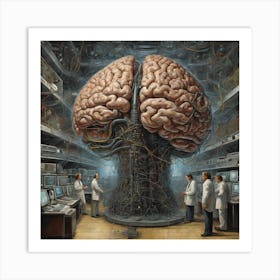 'The Brain' Art Print