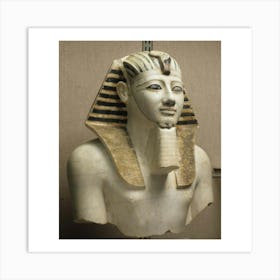 Egyptian Bust 1 Art Print