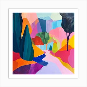 Abstract Park Collection Holland Park London 3 Art Print