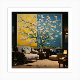 Almond Tree By Van Gogh 1 Art Print