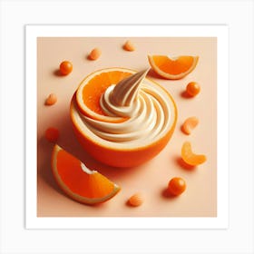 Oranges And Cream Art Print