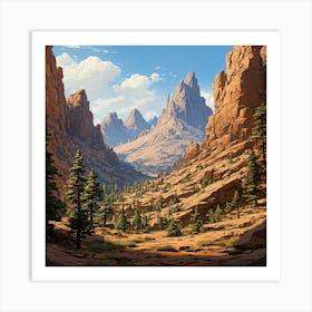 Majestic beauty Art Print