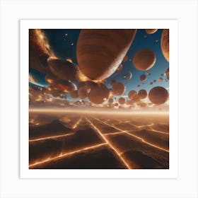 Space - Space Stock Videos & Royalty-Free Footage Art Print