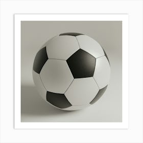 Classic Soccer Ball Ball Soccer Ball Art Print