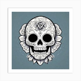 Sugar Skull 10 Art Print