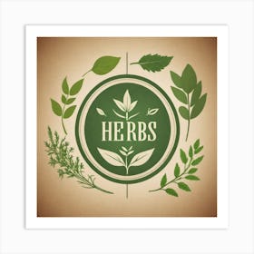 Herbs Stock Videos & Royalty-Free Footage Art Print