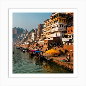 Default Reveal The Fact About Varanasi Being The Oldest City I 1 ١ Art Print