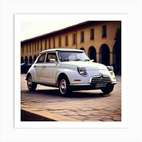 Citron Car Automobile Vehicle Automotive French Brand Logo Iconic Quality Reliable Styli (2) Art Print