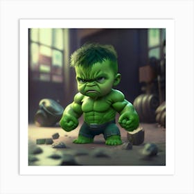 Incredible Hulk Art Print