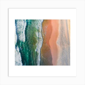 Sand And Sea Art Print