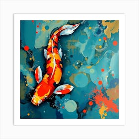 Koi Fish 73 Art Print