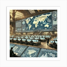 Resource Allocation Bureau Iron Commonwealth Art Print