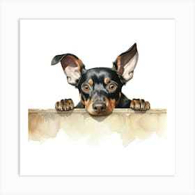 Dachshund Dog 3 Art Print