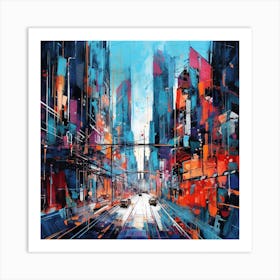 Cityscape 8 Art Print