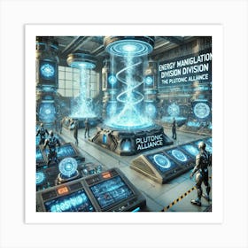 Energy Manipulation Division Art Print