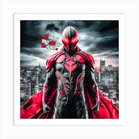 Super hero Nothing impossible HQ 9K Art Print