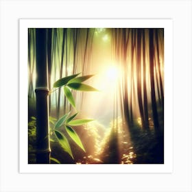 Bamboo Forest Art Print