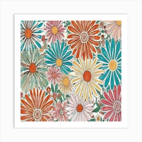 Daisies 2 Art Print