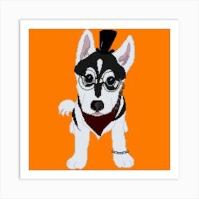 Siberian Husky Art Print