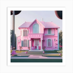 Barbie Dream House (335) Art Print