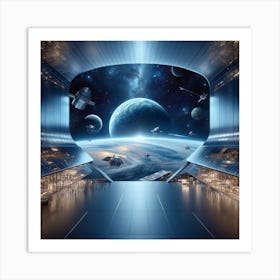 Space Station 80 Art Print