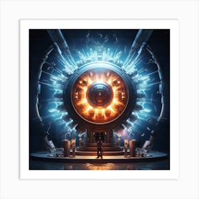 Proton fusion 14 Art Print