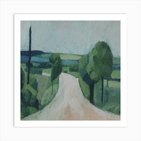 Country Road 8 Art Print