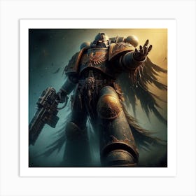 Space Marine 4 Art Print