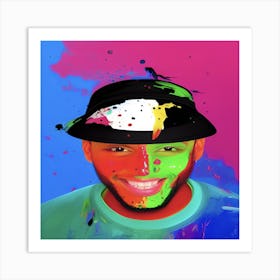 Portrait Of A Young Man Art Print