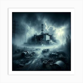 Nuclear Power Plant 1 Art Print