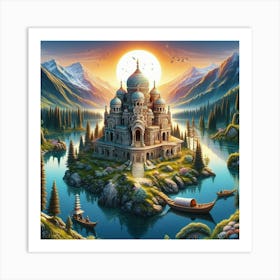 Russian Castle Art Print