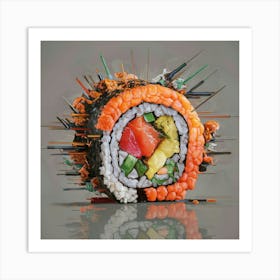 Sushi Roll Art Print