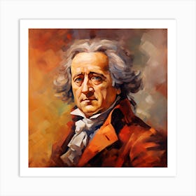 Johann Wolfgang von Goethe Art Print