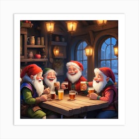 Santa Claus Art Print