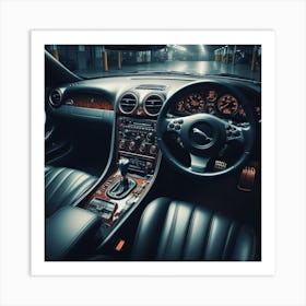 Interior jaguar Art Print